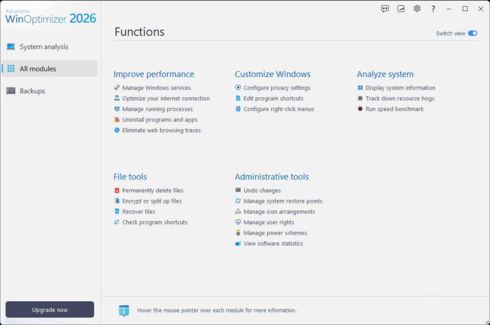 Ashampoo WinOptimizer 2026 (PC) (1 Device, Lifetime)  - Ashampoo Key - GLOBAL
