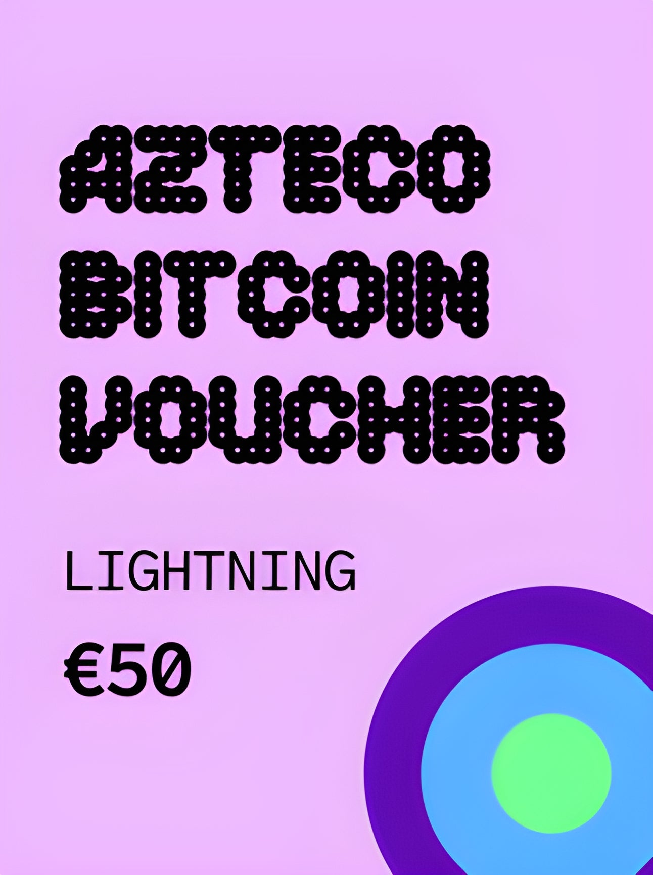 Azteco Bitcoin Lightning Voucher 50 EUR - Azteco Key - GLOBAL