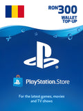 PlayStation Network Gift Card 300 RON - PSN Key - ROMANIA