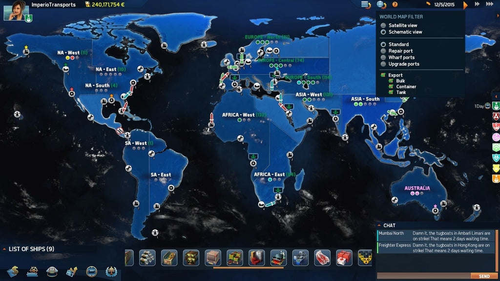 TransOcean 2: Rivals Steam Key GLOBAL