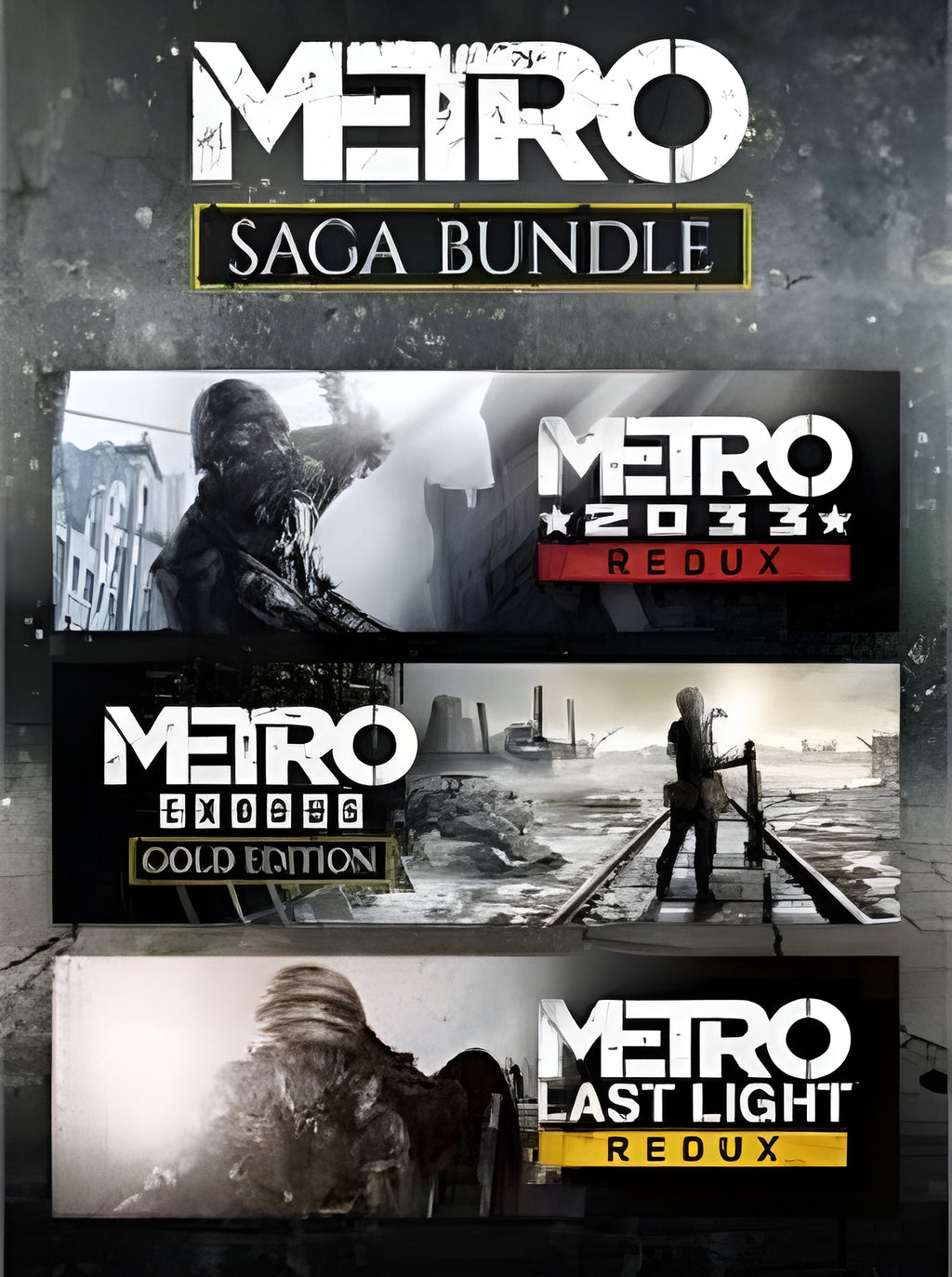 Metro Saga Bundle (Xbox One) - Xbox Live Key - Europe Restricted