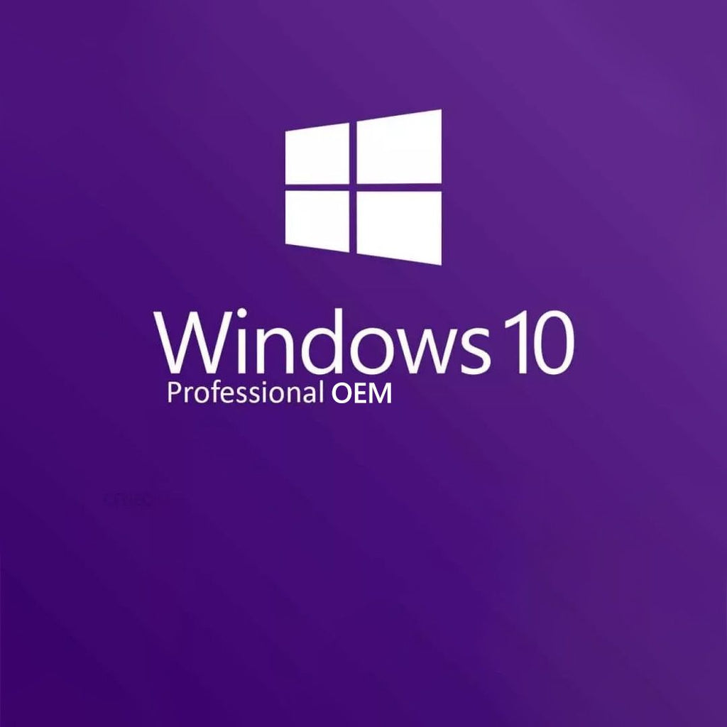 Microsoft Windows 10 OEM Pro Microsoft PC Key GLOBAL