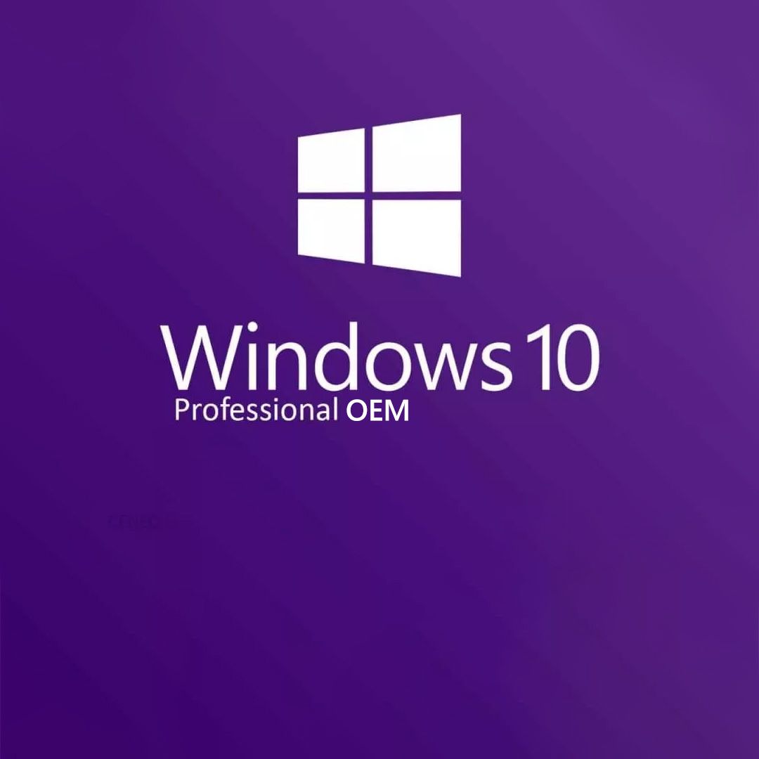 Microsoft Windows 10 OEM Pro Microsoft PC Key GLOBAL
