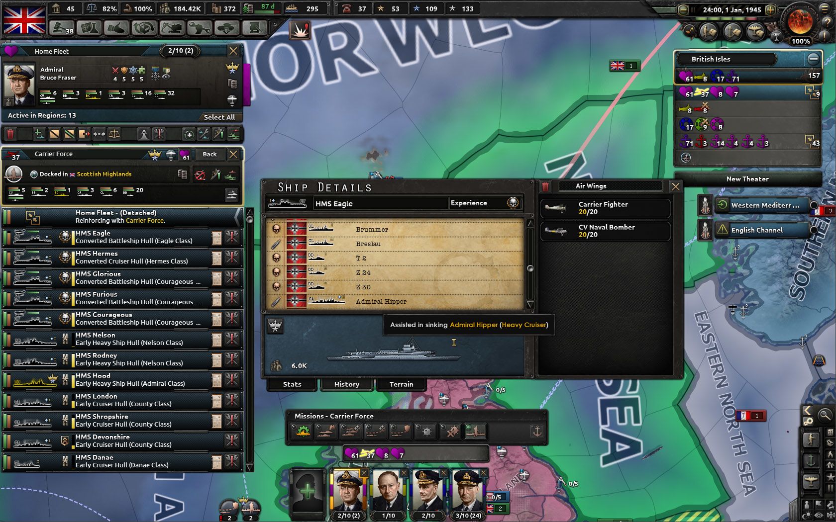 Expansion - Hearts of Iron IV: Man the Guns Steam Key GLOBAL