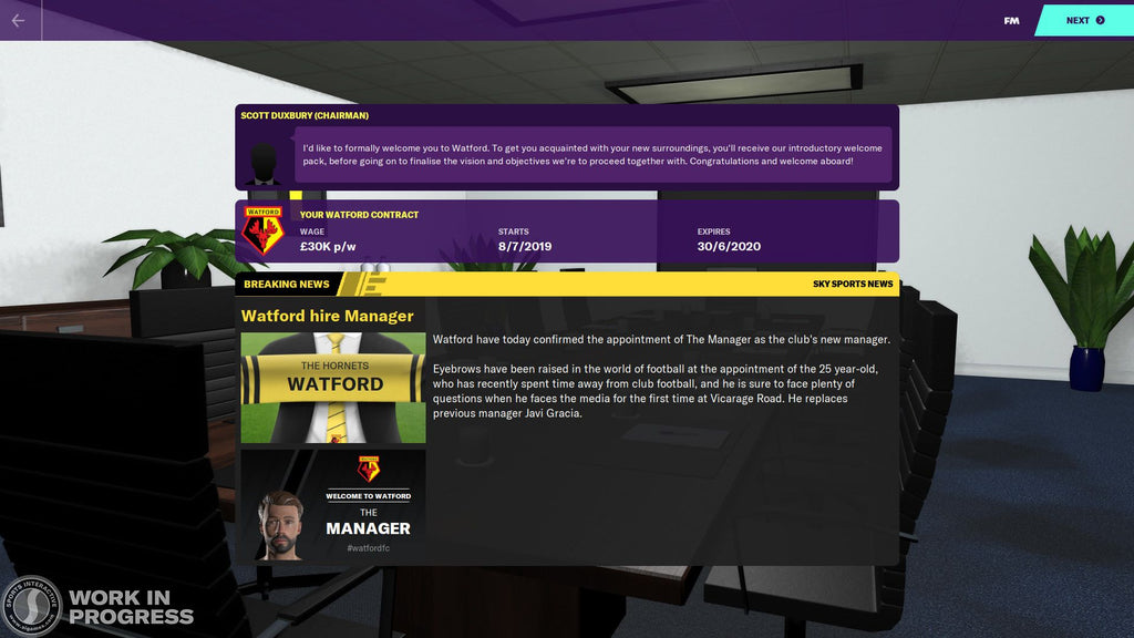 Football Manager 2020 Steam Key GLOBAL