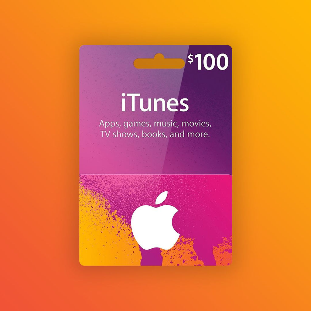 Apple iTunes Gift Card 100 USD - iTunes Key - North America