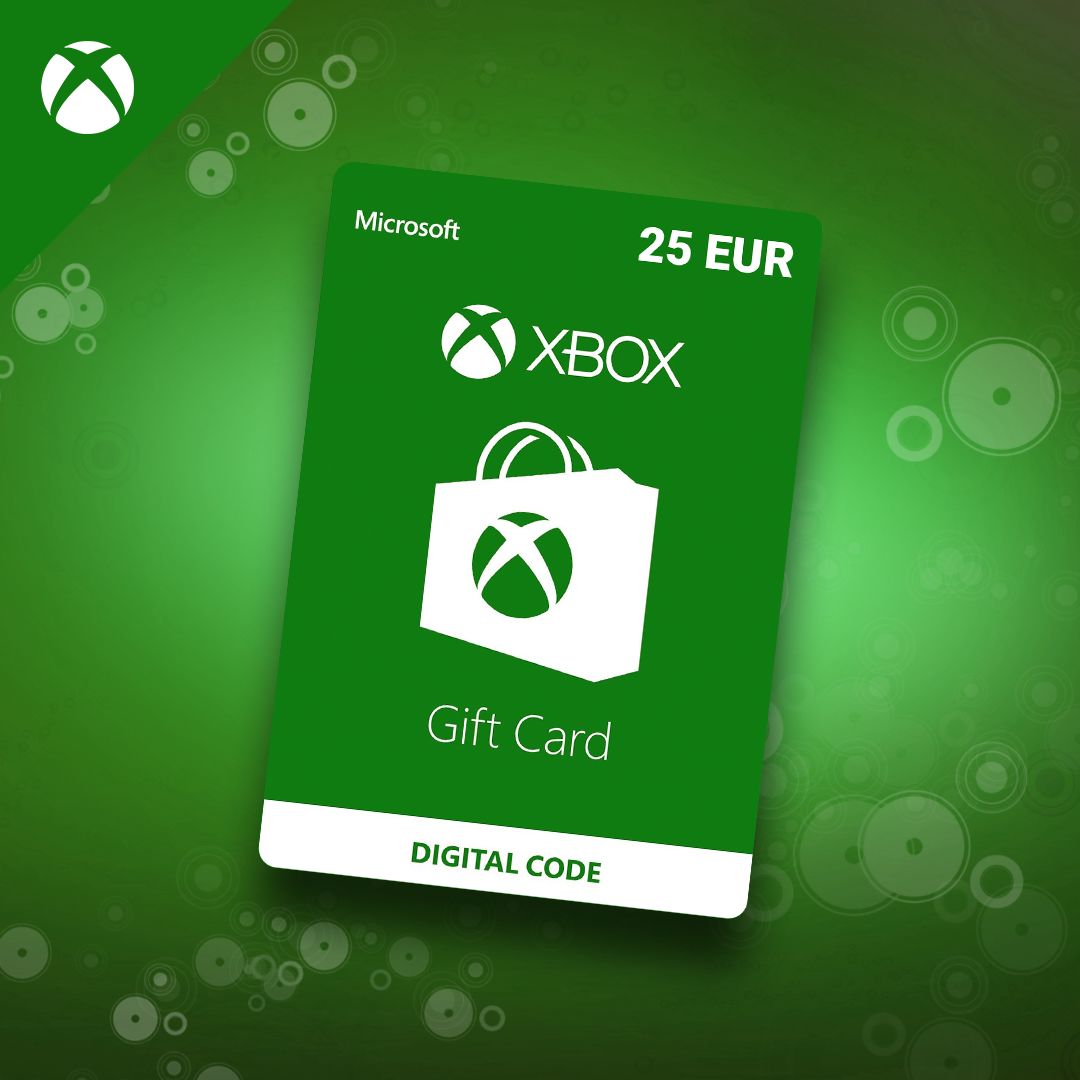 Xbox Live Gift Card 25 EUR - Europe