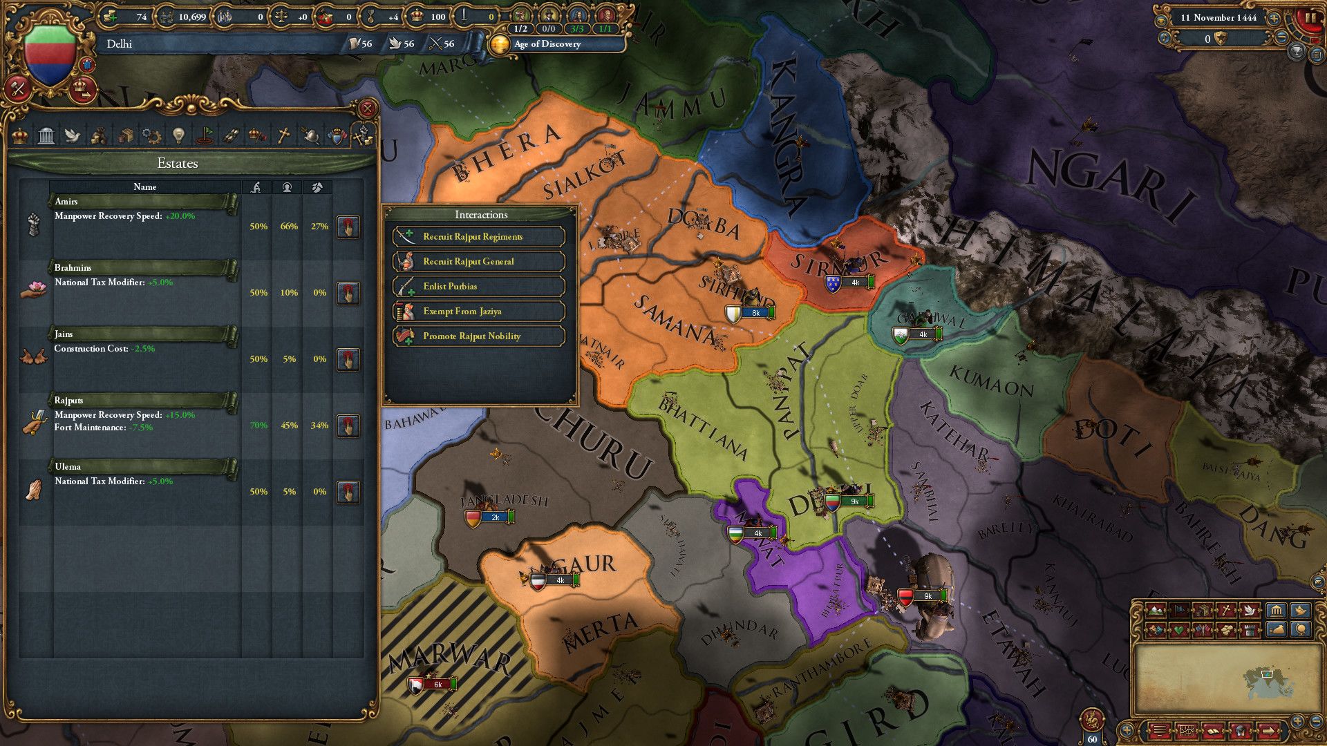 Europa Universalis IV: Dharma Steam Key GLOBAL