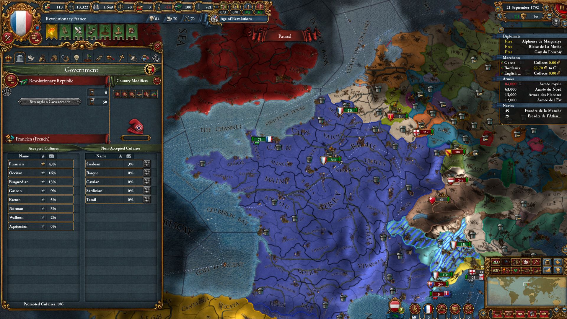 Europa Universalis IV: Emperor (PC) - Steam Key - GLOBAL