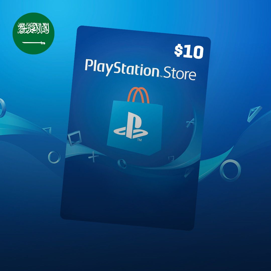 PlayStation Network Gift Card 10 USD - PSN Saudi Arabia