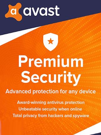 Avast Premium Security (1 Device, 1 Year) - PC - Key GLOBAL