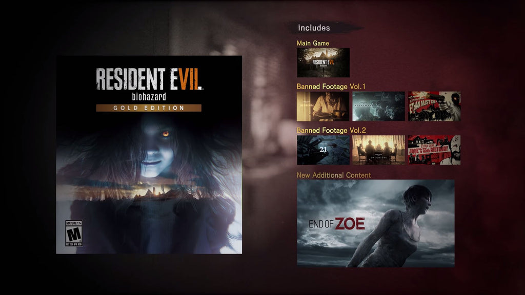 RESIDENT EVIL 7 biohazard / BIOHAZARD 7 resident evil: Gold Edition (PC) - Steam Key - GLOBAL