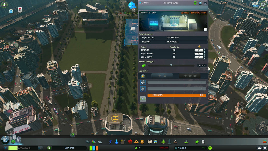 Cities: Skylines - Concerts Key Steam GLOBAL