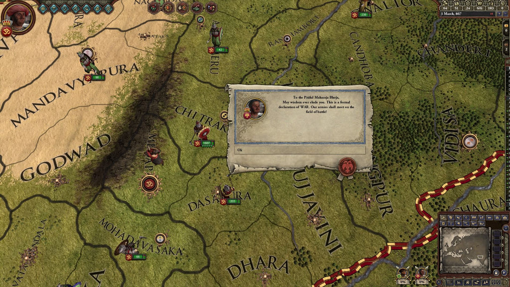 Crusader Kings II - Rajas of India Steam Key GLOBAL