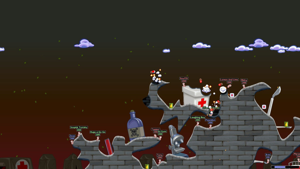 Worms World Party Remastered Steam Key GLOBAL