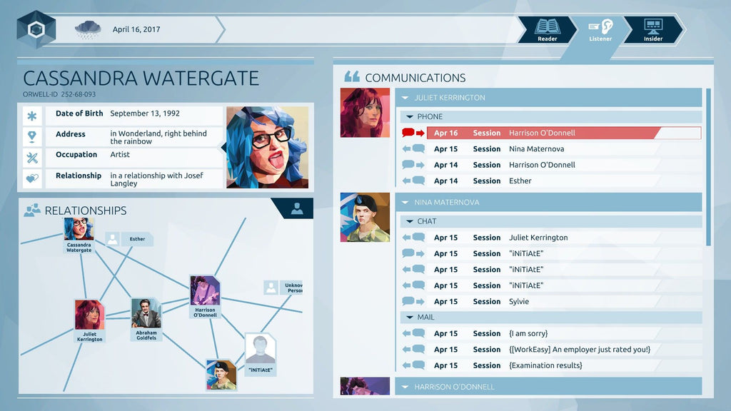 Orwell: Keeping an Eye On You Steam Key GLOBAL