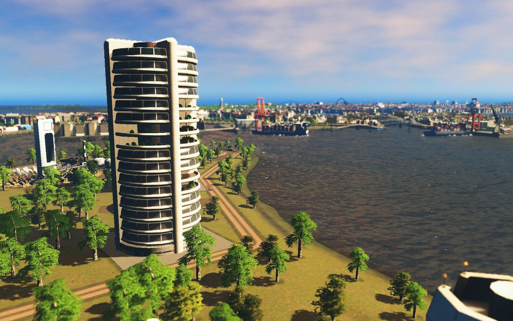 Cities: Skylines - Content Creator Pack: High-Tech Buildings Steam Key GLOBAL