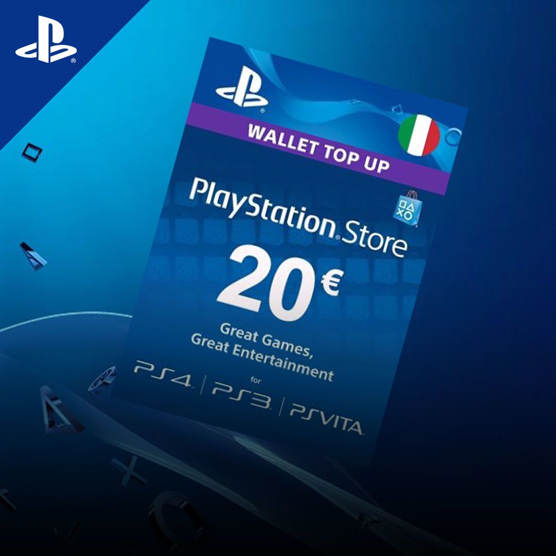 PlayStation Network Gift Card 20 EUR - PSN Italy