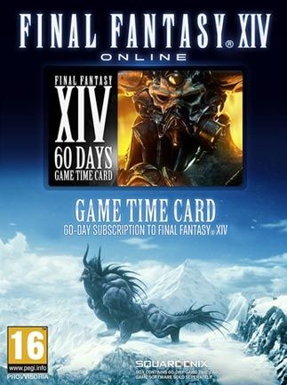 Final Fantasy XIV: A Realm Reborn Time Card 60 Days Final Fantasy EUROPE