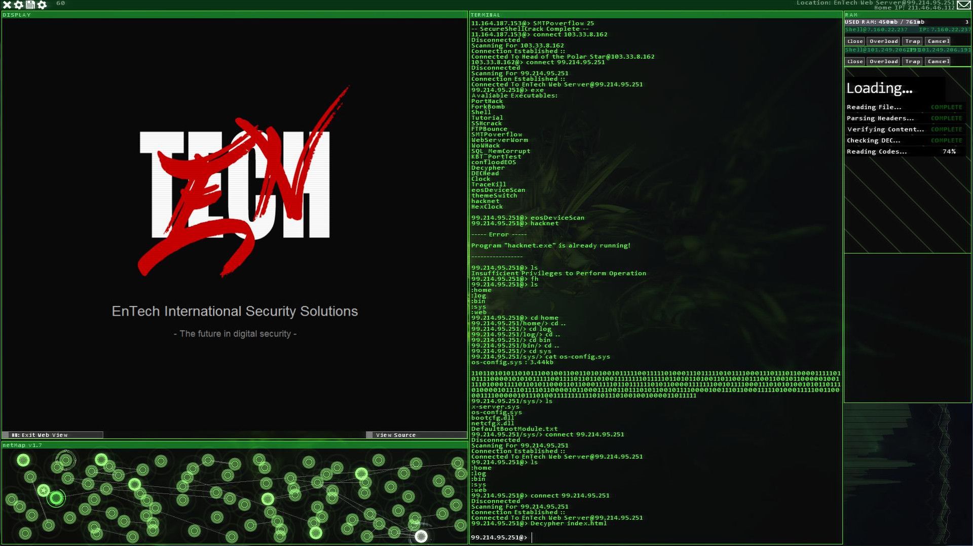 Hacknet Steam Key GLOBAL