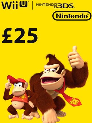 Nintendo eShop Gift Card 25 GBP - Nintendo Key - United Kingdom