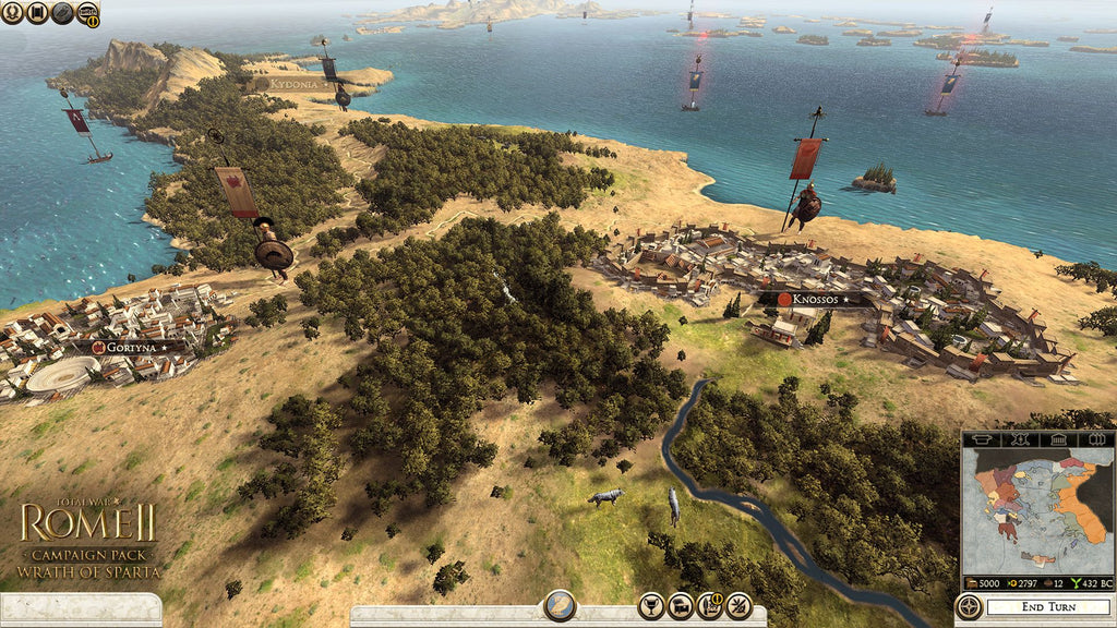 Total War: ROME II - Wrath of Sparta Key Steam GLOBAL
