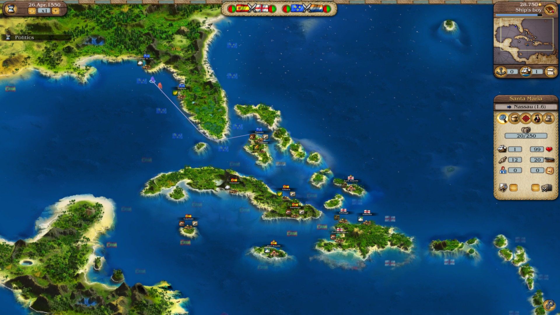Port Royale 3 Steam Key GLOBAL