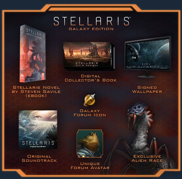 Stellaris: Galaxy Edition Upgrade Pack Key Steam GLOBAL