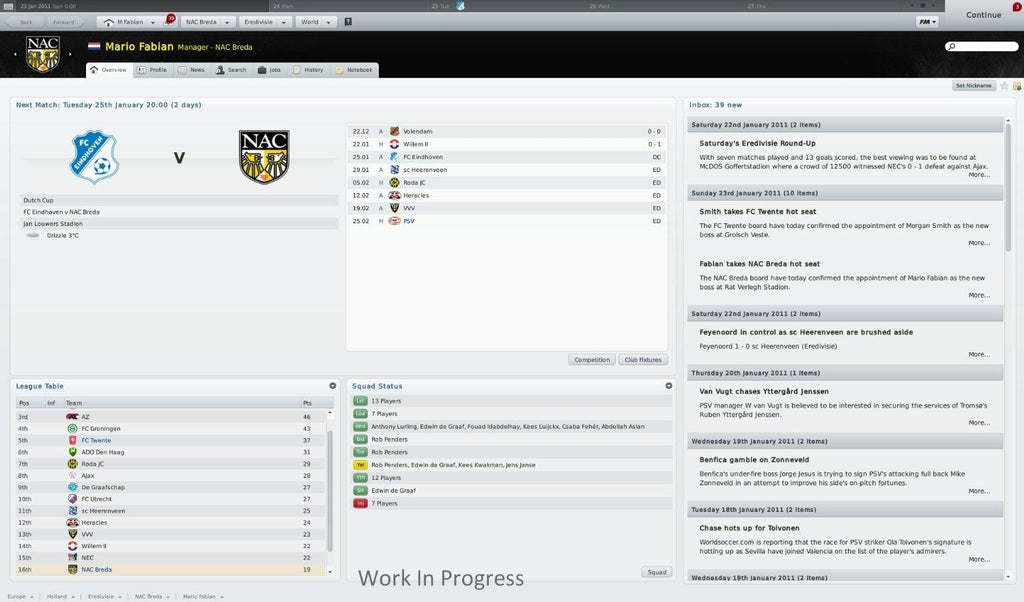 Football Manager 2011 Steam Key GLOBAL