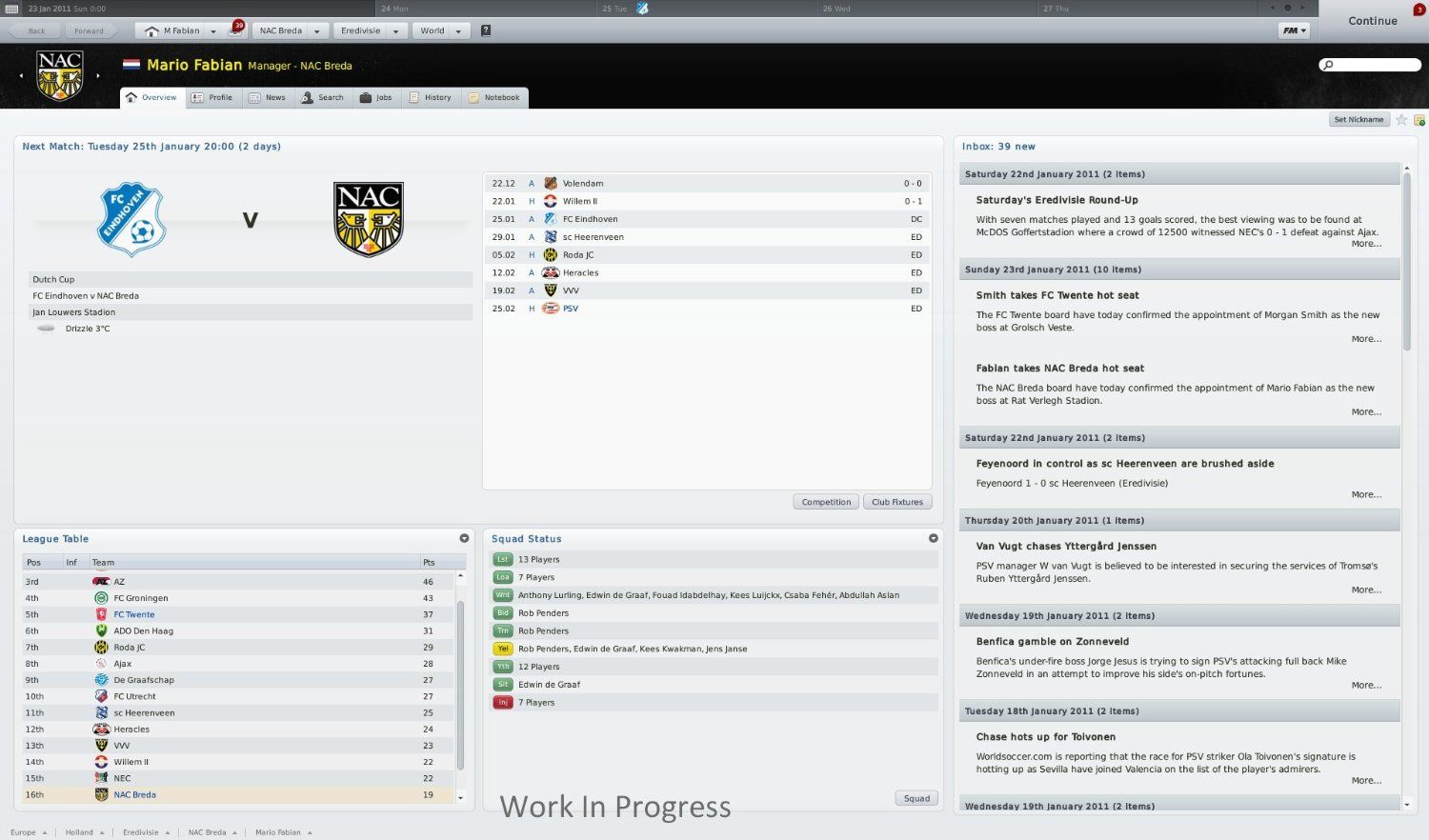 Football Manager 2011 Steam Key GLOBAL