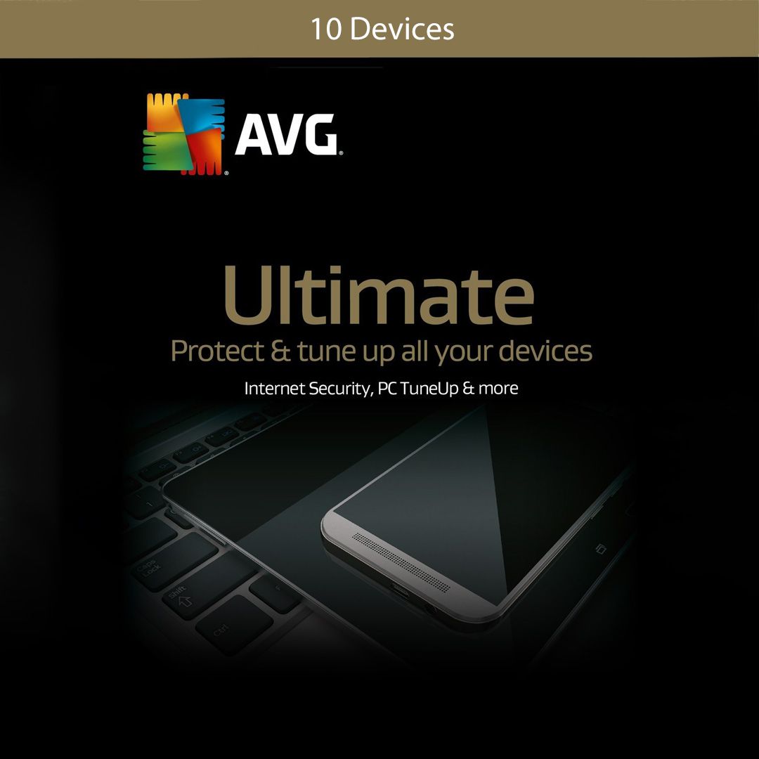 AVG Ultimate Multi-Device (10 Devices, 2 Years) - AVG PC, Android, Mac, iOS - Key GLOBAL
