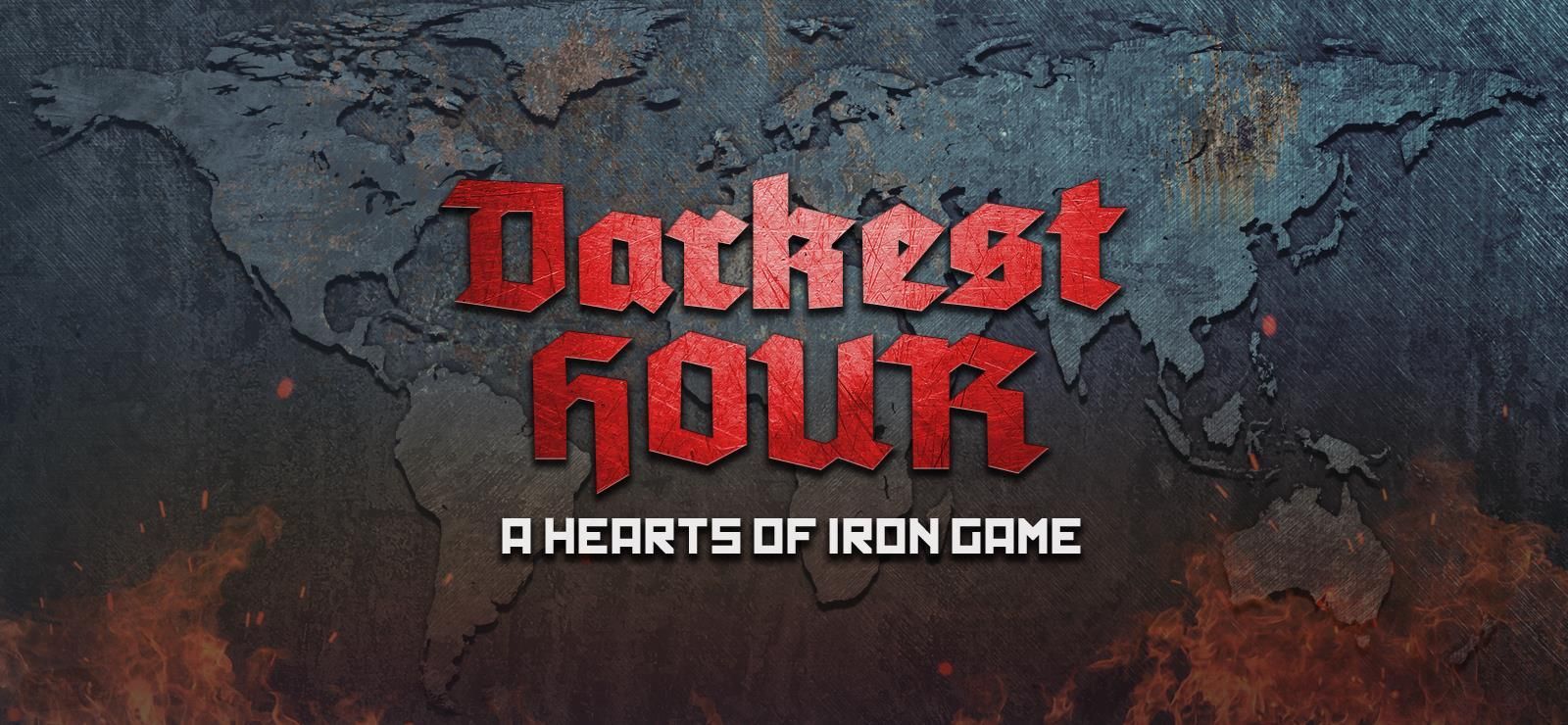 Darkest Hour: A Hearts of Iron Game Steam Key GLOBAL