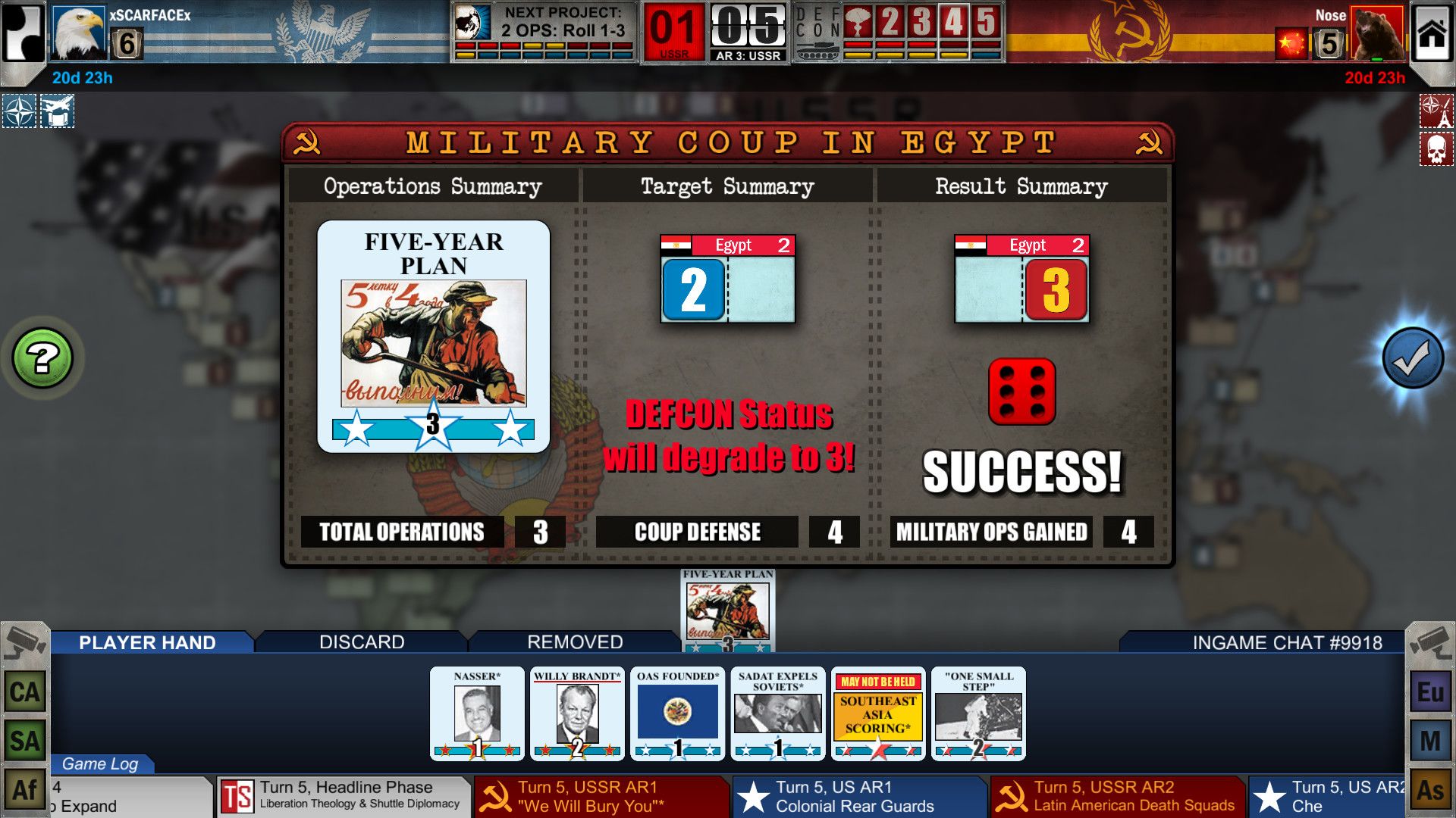 Twilight Struggle Steam Key GLOBAL