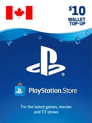 PlayStation Network Gift Card 10 CAD - PSN Canada