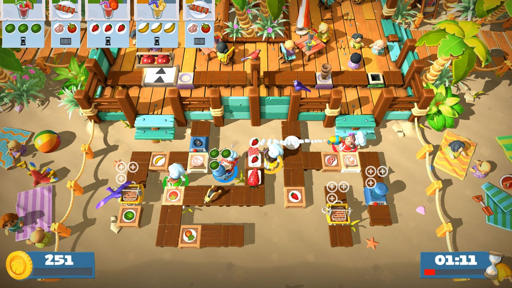 Overcooked! 2 - Surf 'n' Turf Steam Key GLOBAL