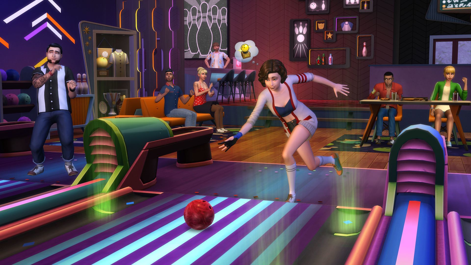 The Sims 4 Bowling Night Stuff Origin Key GLOBAL