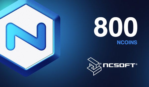 NCSOFT Gift Card 800 NCoins - NCSOFT Key - Europe