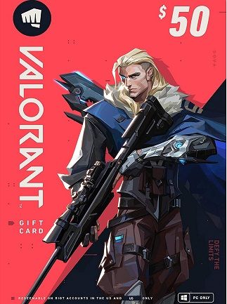 VALORANT Gift Card 25 USD (PC) - Riot Key - UNITED STATES