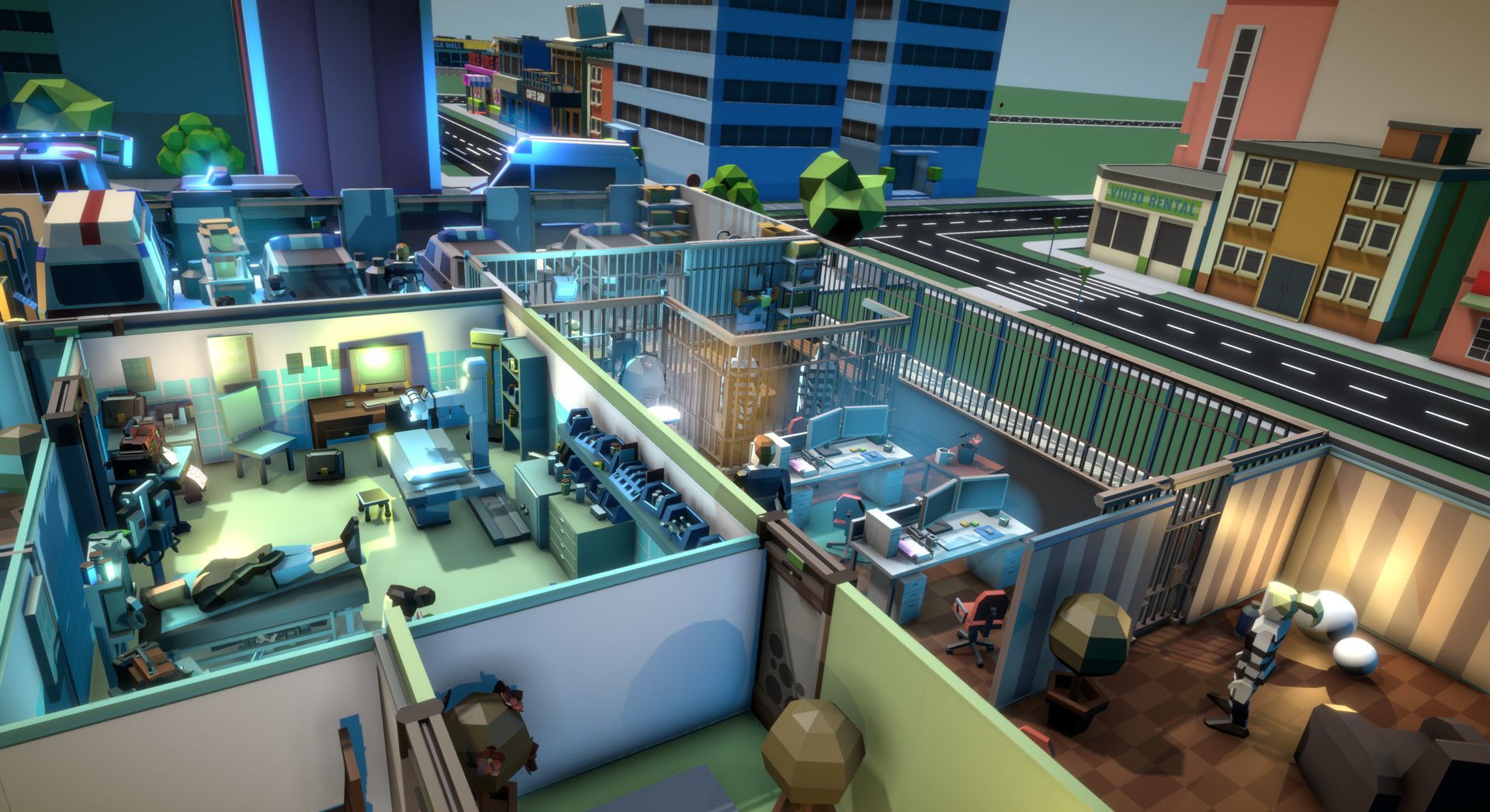 Rescue HQ - The Tycoon Steam Key GLOBAL
