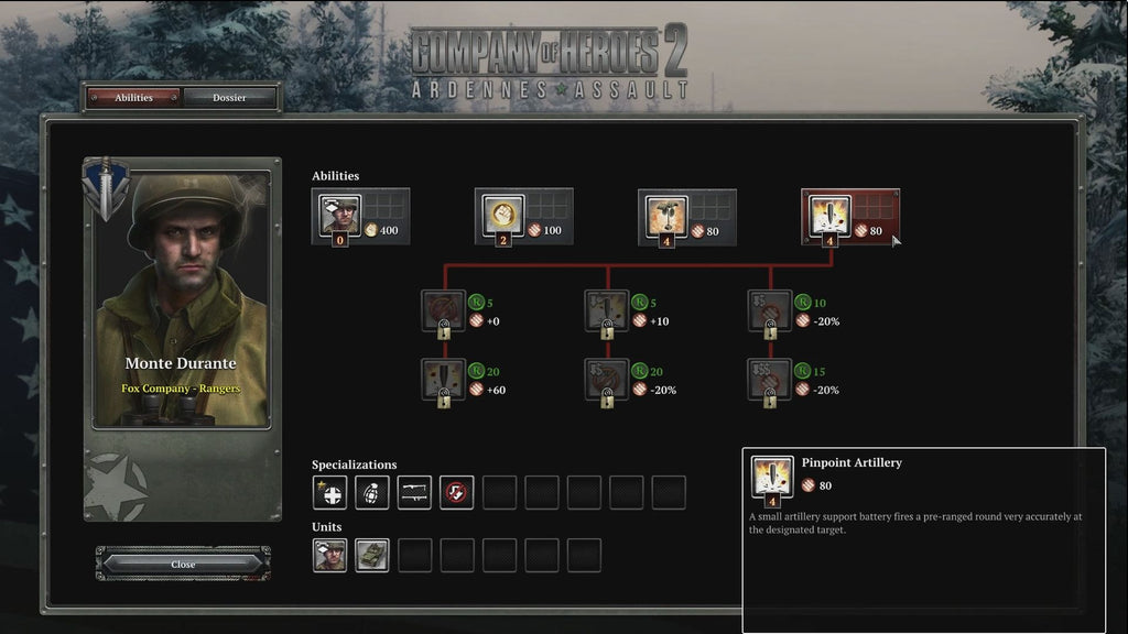 Company of Heroes 2 - Ardennes Assault: Fox Company Rangers Steam Key GLOBAL
