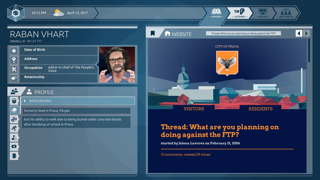 Orwell: Ignorance is Strength Steam Key GLOBAL