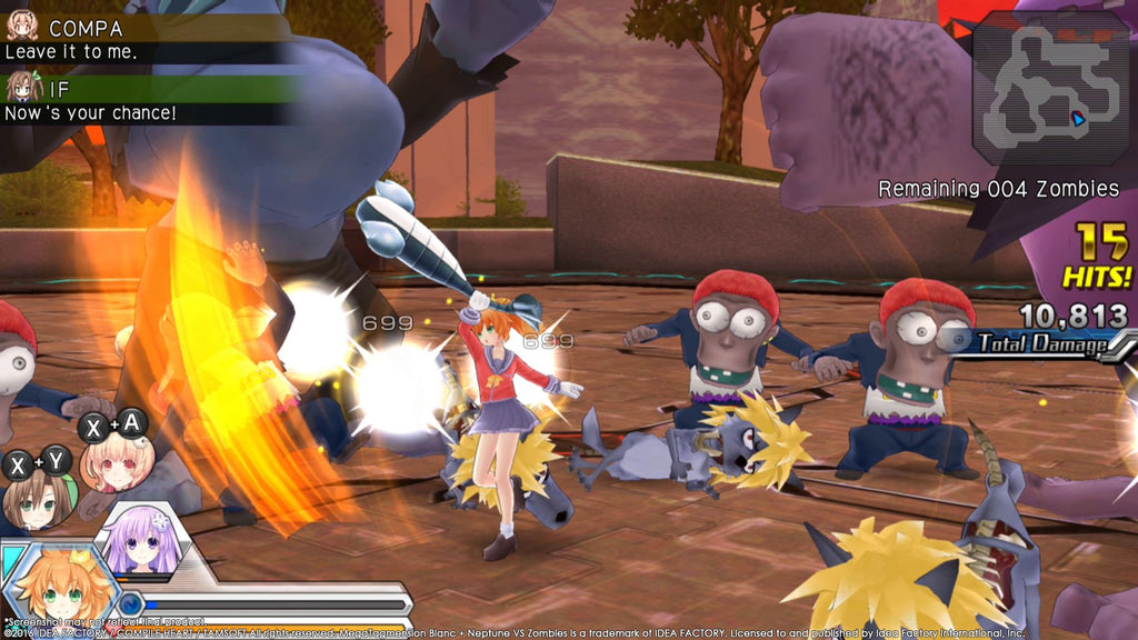 MegaTagmension Blanc + Neptune VS Zombies Steam Key GLOBAL