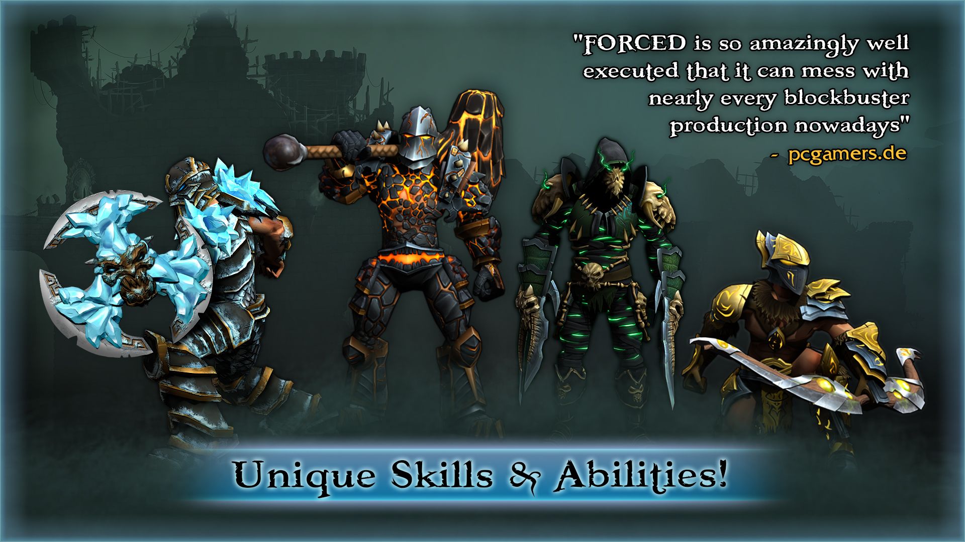 FORCED: Slightly Better Edition Steam Key GLOBAL