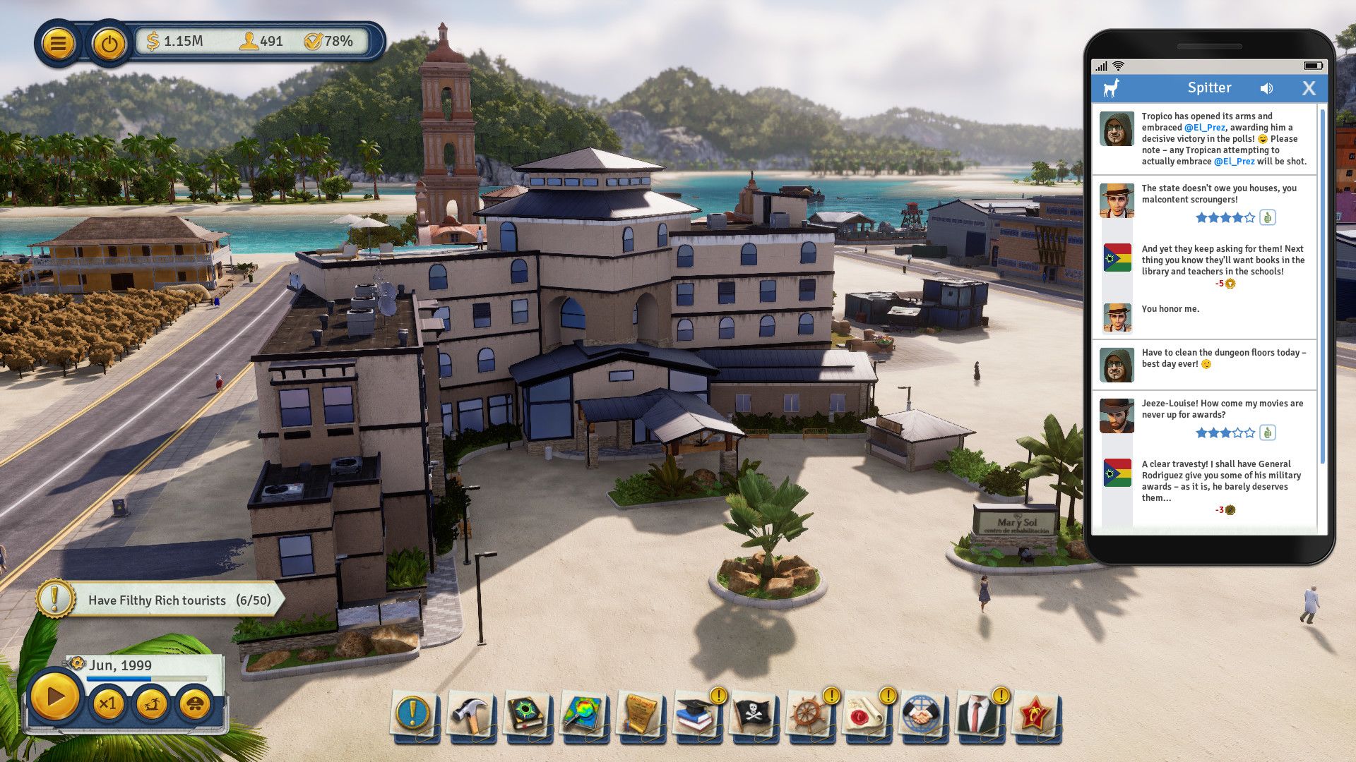 Tropico 6 - Spitter (PC) - Steam Key - GLOBAL