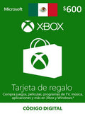 Xbox Live Gift Card 600 MXN - Mexico