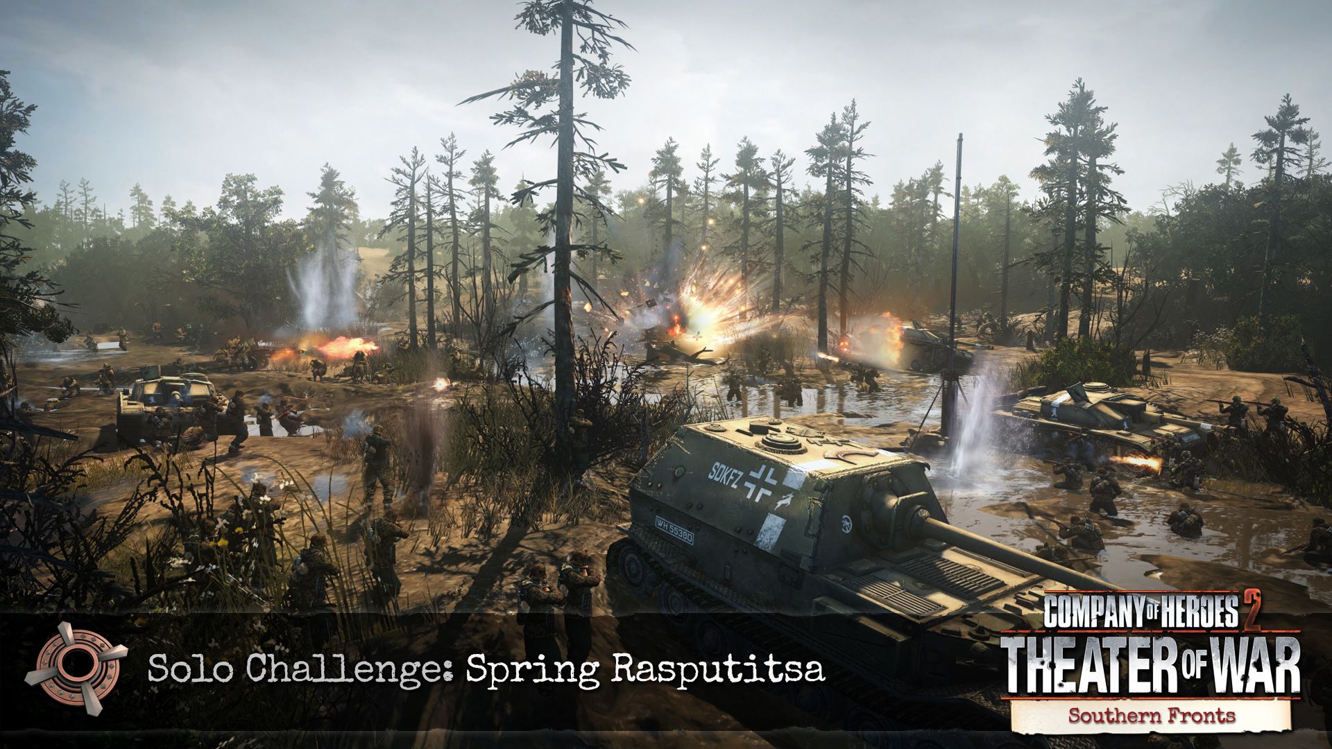 Company of Heroes 2 - Southern Fronts Mission Pack Steam Key GLOBAL