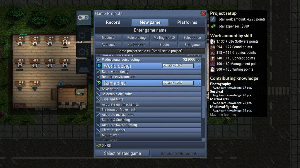 Game Dev Studio Steam Key GLOBAL