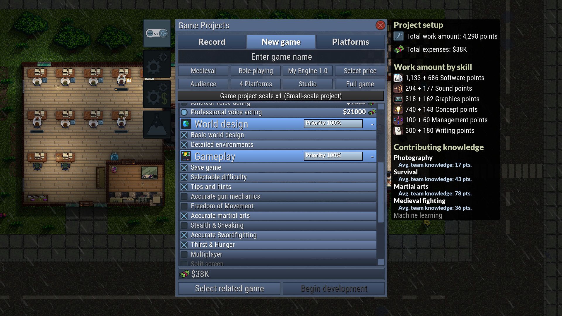 Game Dev Studio Steam Key GLOBAL