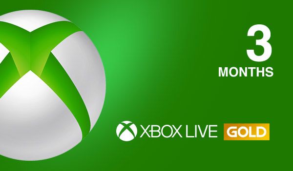 Xbox Live GOLD Subscription Card 3 Months - Key BRAZIL