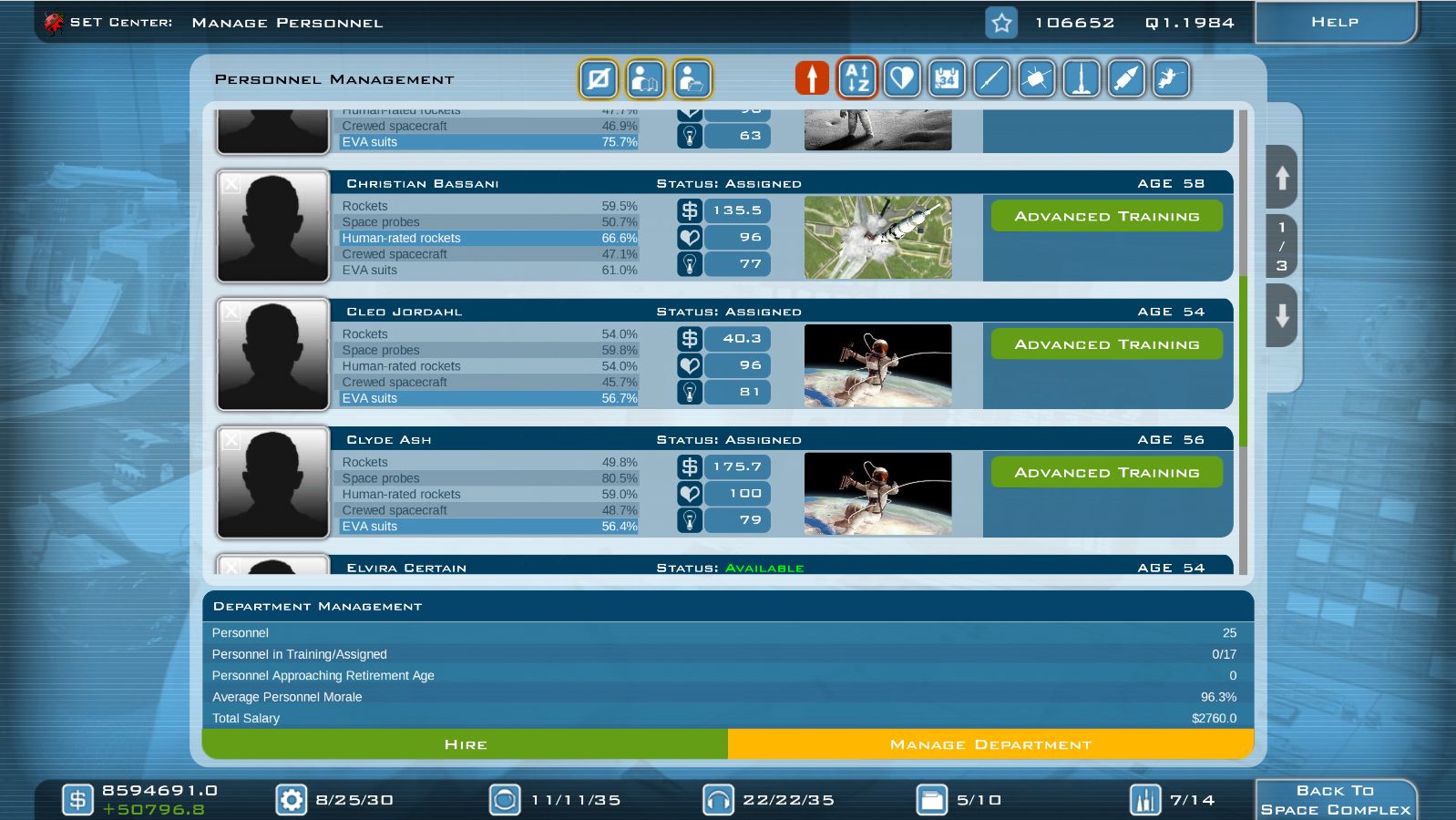 Buzz Aldrin's Space Program Manager Steam Key GLOBAL